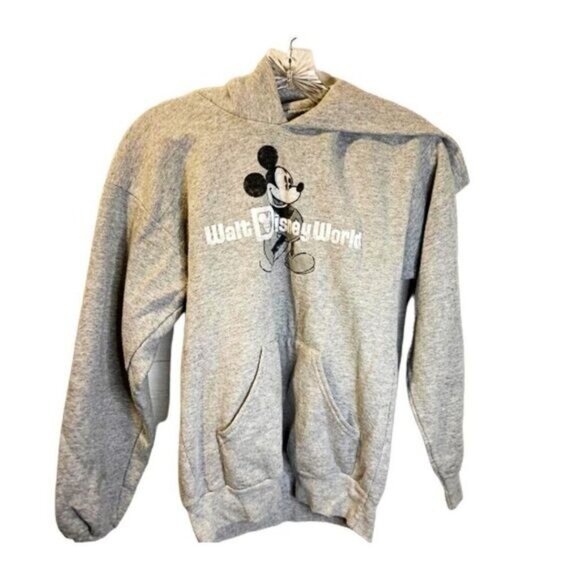 Disneyland Kids‎ Classic Mickey Mouse Pullover Hooded Sweatshirt - Picture 1 of 5